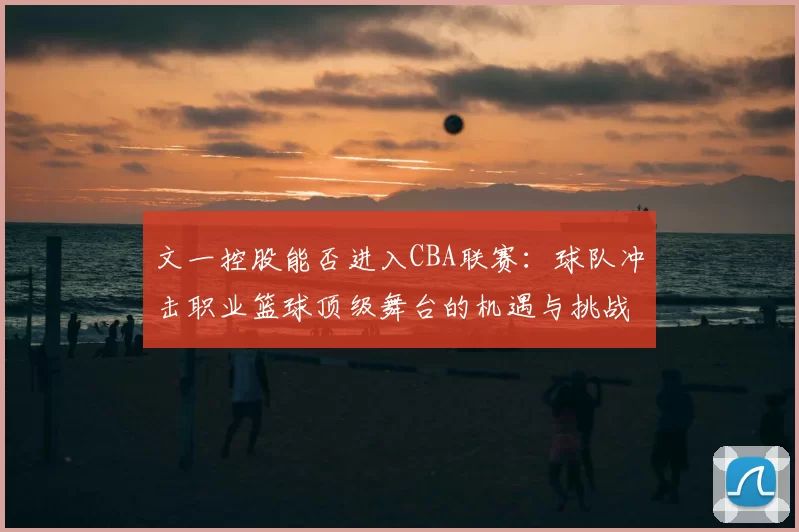 文一控股能否进入CBA联赛：球队冲击职业篮球顶级舞台的机遇与挑战