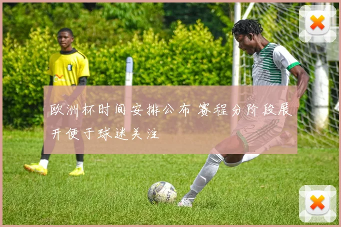 欧洲杯时间安排公布 赛程分阶段展开便于球迷关注